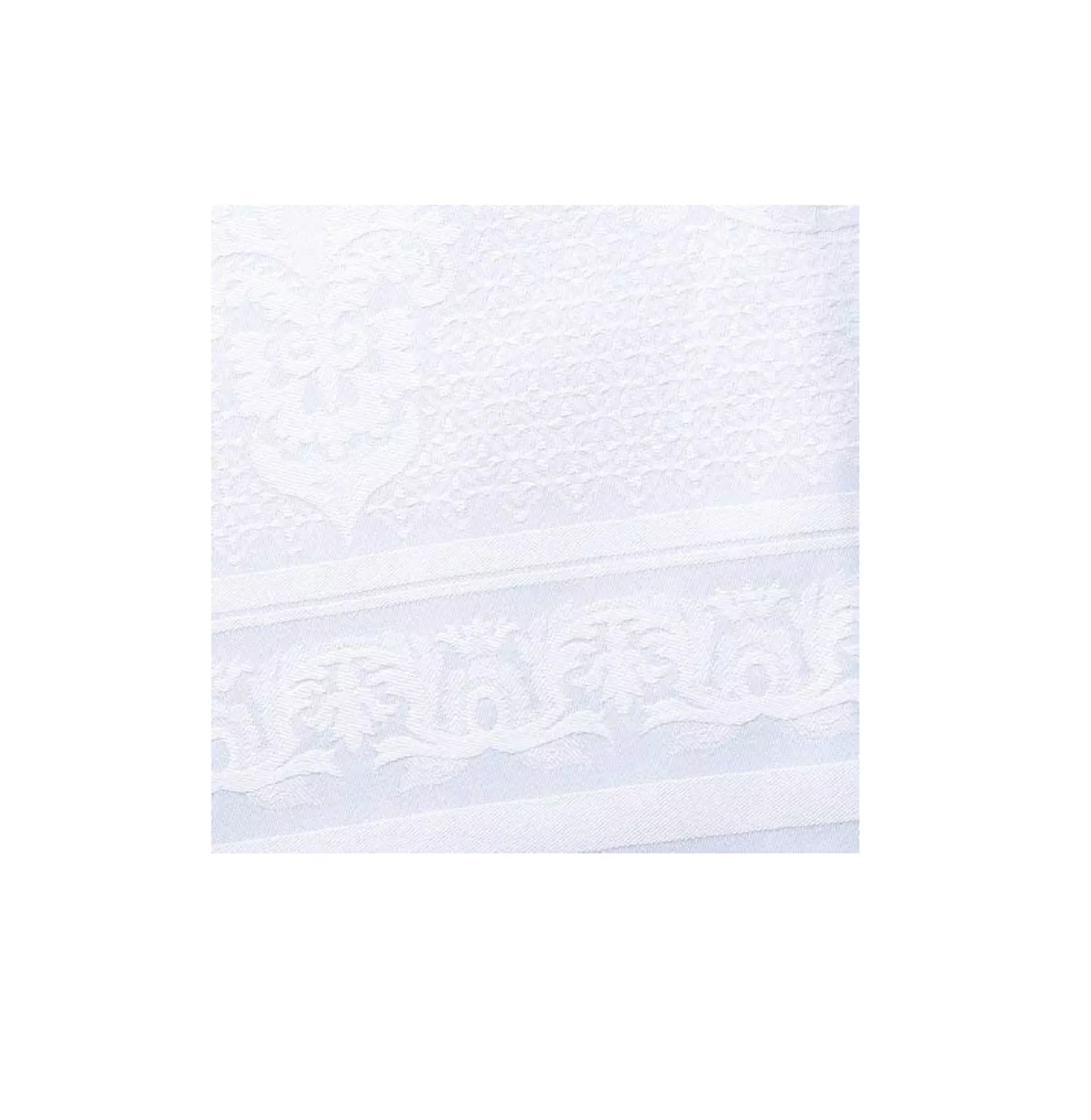 Скатерть Garnier Thiebaut Beauregard White, размер 190x370 см (5999) - Фото nav 5