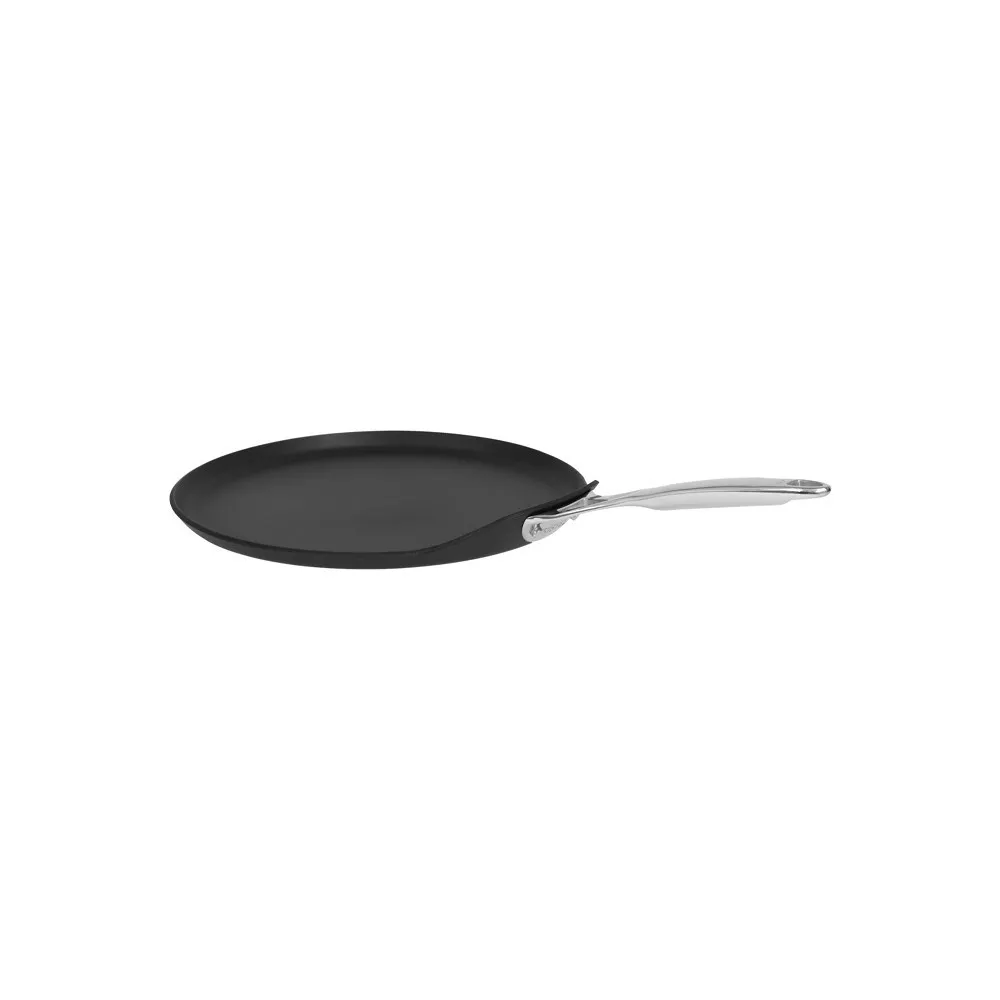 Сковорода млинцева антипригарна Cristel Castel Pro Black, діаметр 24 см (CR24CPFAE) - Фото nav 1