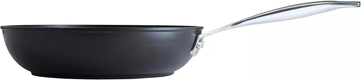 Сковорода глибока антипригарна Le Creuset Tns & Cast Alu Black, діаметр 24 см (51101240010002) - Фото nav 3