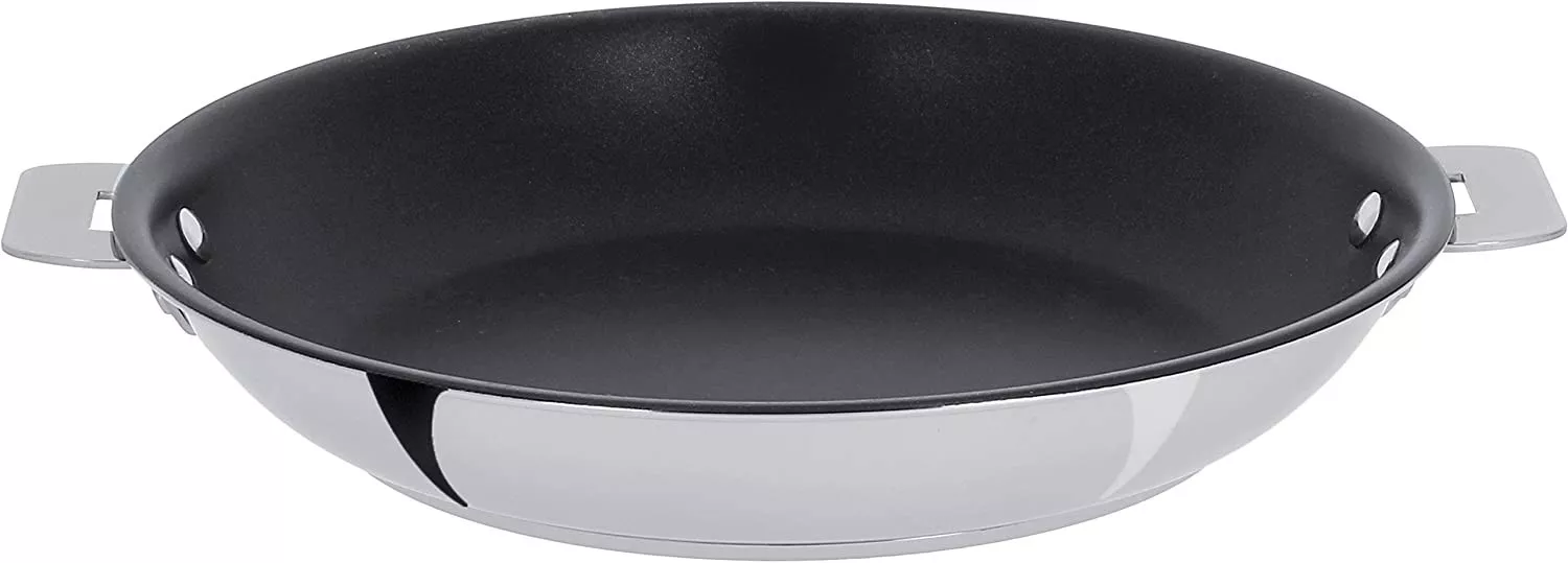 Сковорода антипригарная Cristel Casteline Amovible Steel/Black, диаметр 26 см (P26QMPE) - Фото nav 1
