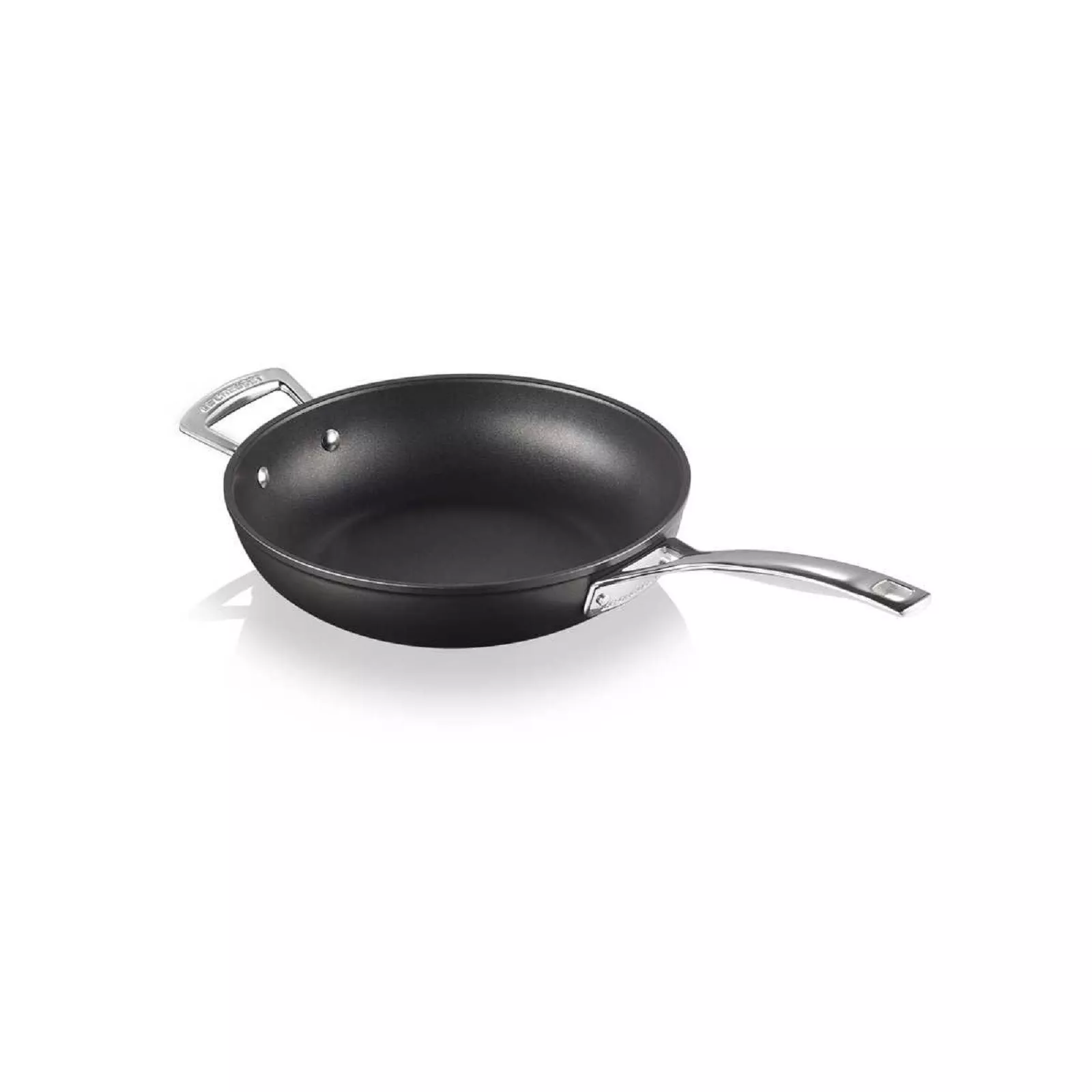 Сковорода глубокая антипригарная Le Creuset Tns & Cast Alu Black, диаметр 26 см (51101260010202) - Фото nav 1