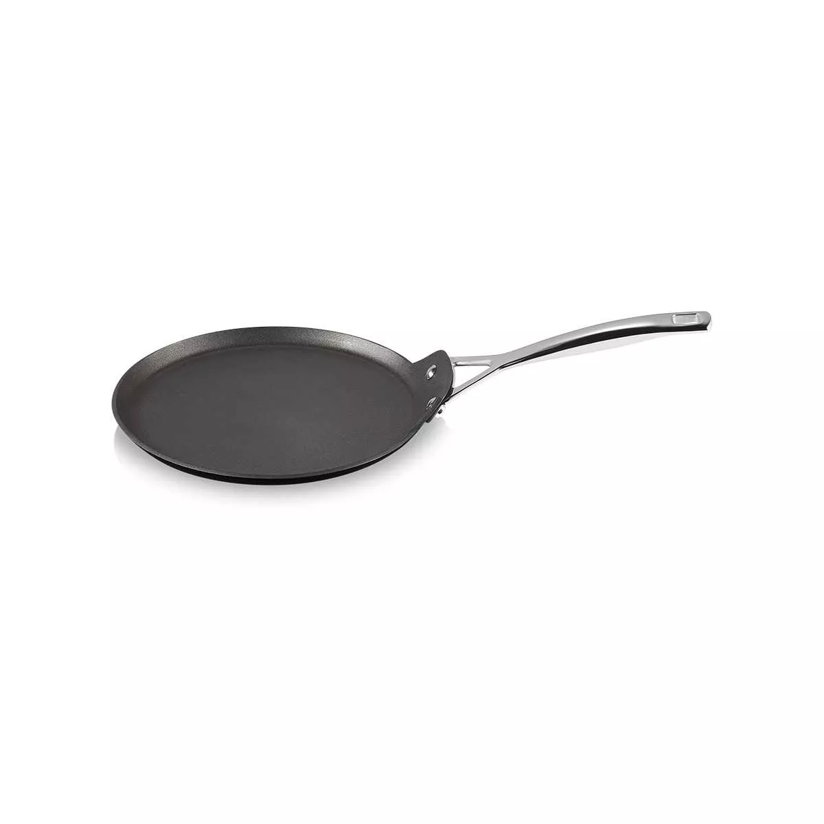 Сковорода блинная антипригарная Le Creuset Tns&Cast Alu Black, диаметр 28 см (51106280010002) - Фото nav 1
