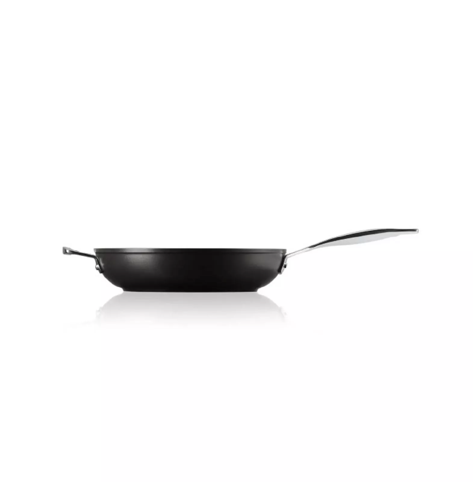 Сковорода глибока антипригарна Le Creuset Tns & Cast Alu Black, діаметр 28 см (51101280010202) - Фото nav 3