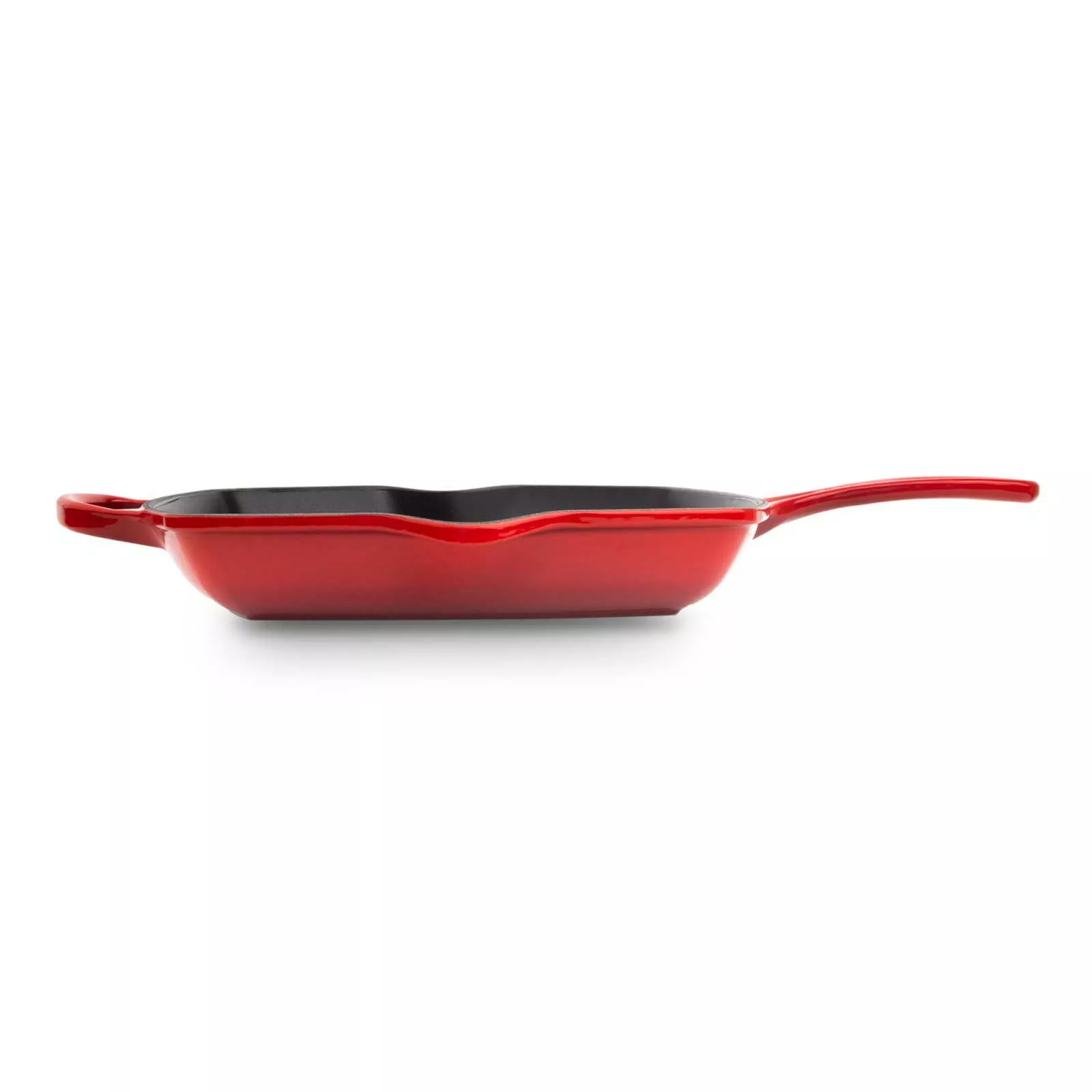 Сковорода-гриль чавунна квадратна Le Creuset Cast Iron Cherry Red, діаметр 26 см (20183260600422) - Фото nav 7
