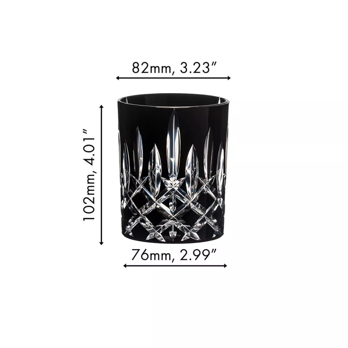 Склянка для віскі 0,295 л Riedel LAUDON BLACK (1515/02 S3 B) - Фото nav 2