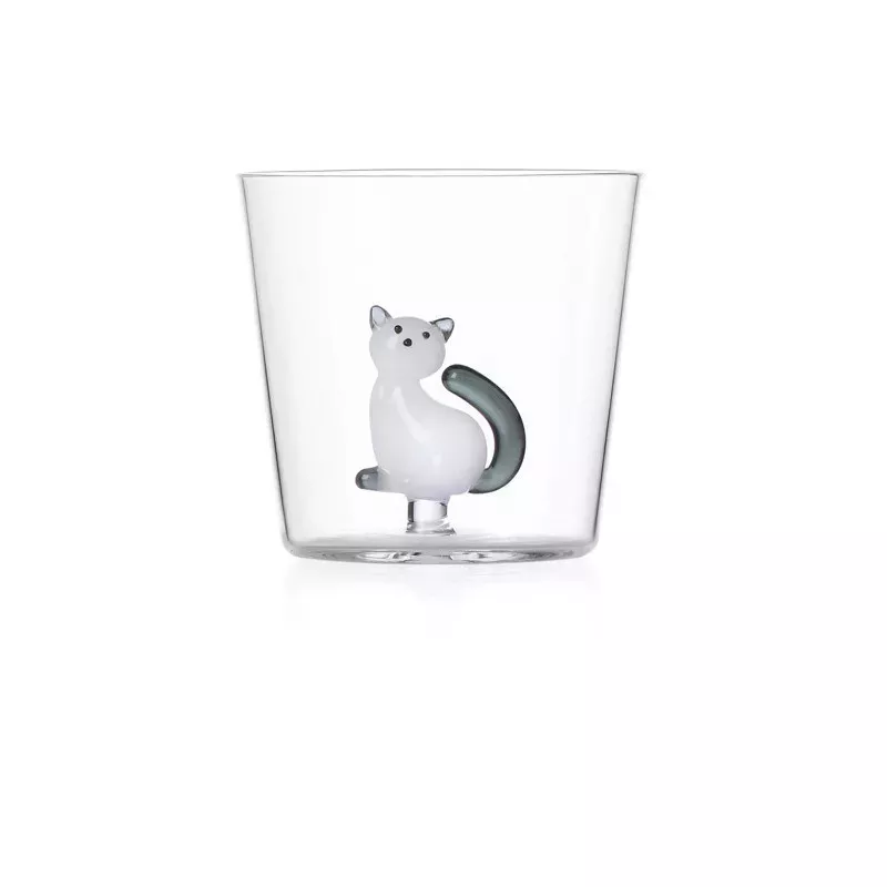 Склянка «Кішка з сірим хвостом» Ichendorf Tabby Cat, об'єм 0,35 л (0935209007) - Фото nav 1