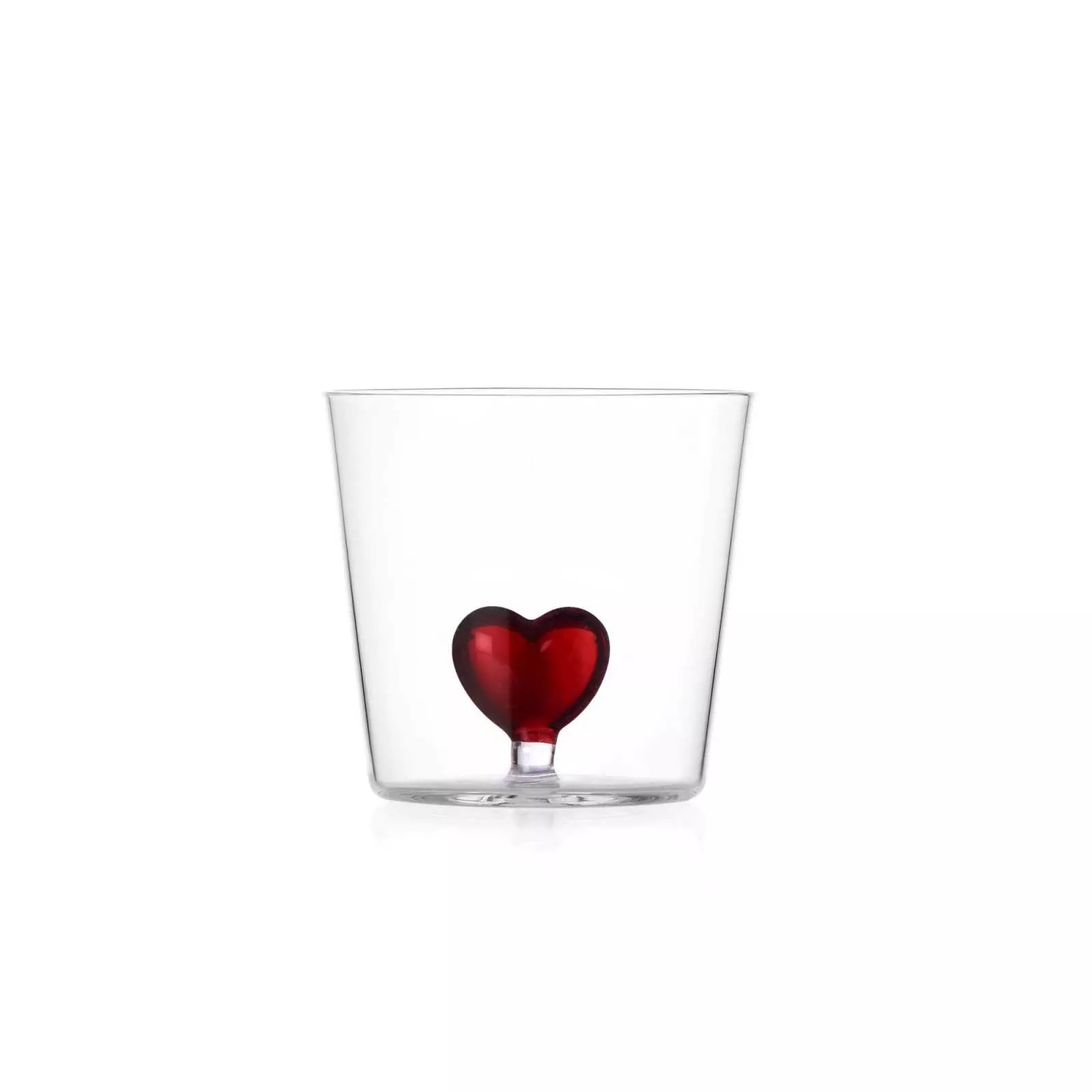 Стакан красное сердце Ichendorf Cuore, объем 0,35 л (09352390) - Фото nav 1