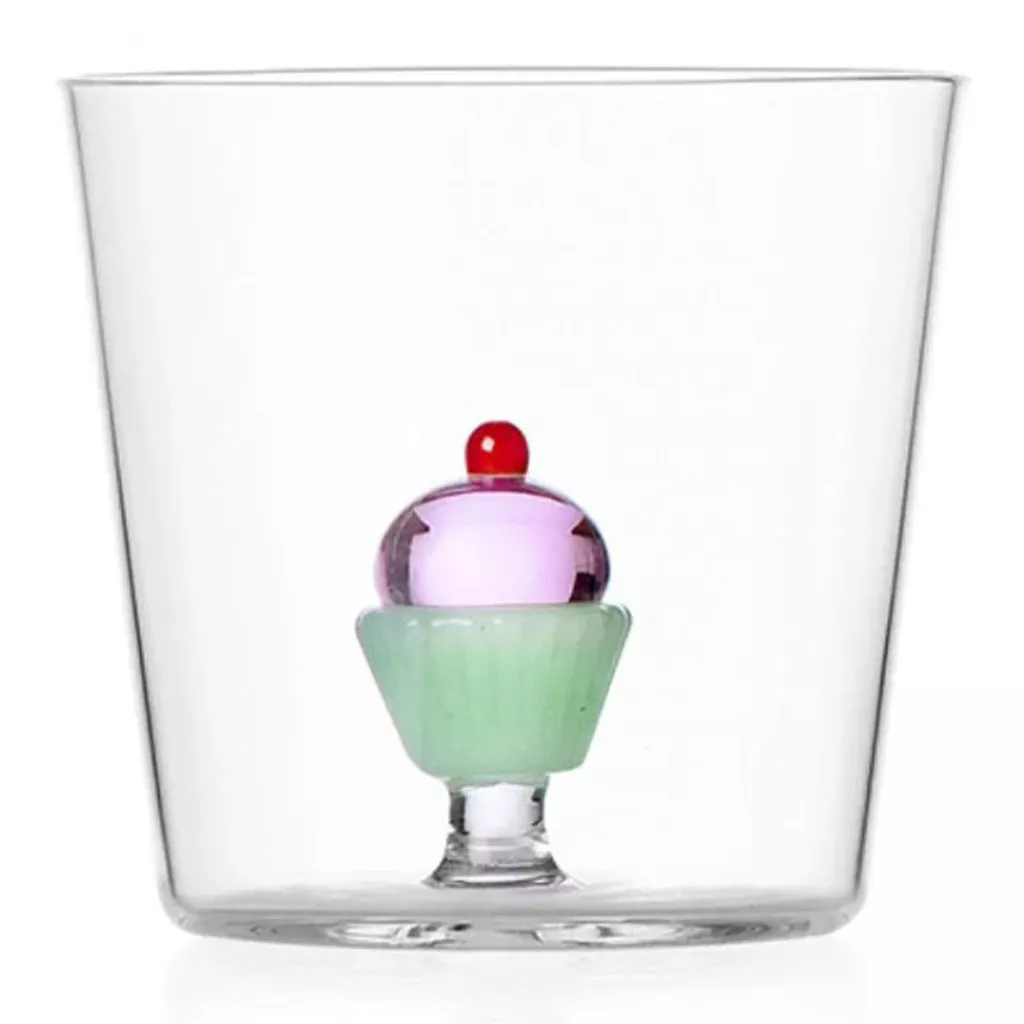 Склянка «Рожевий кекс» Ichendorf SWEET & CANDY, об'єм 0,32 л (0935209017) - Фото nav 1