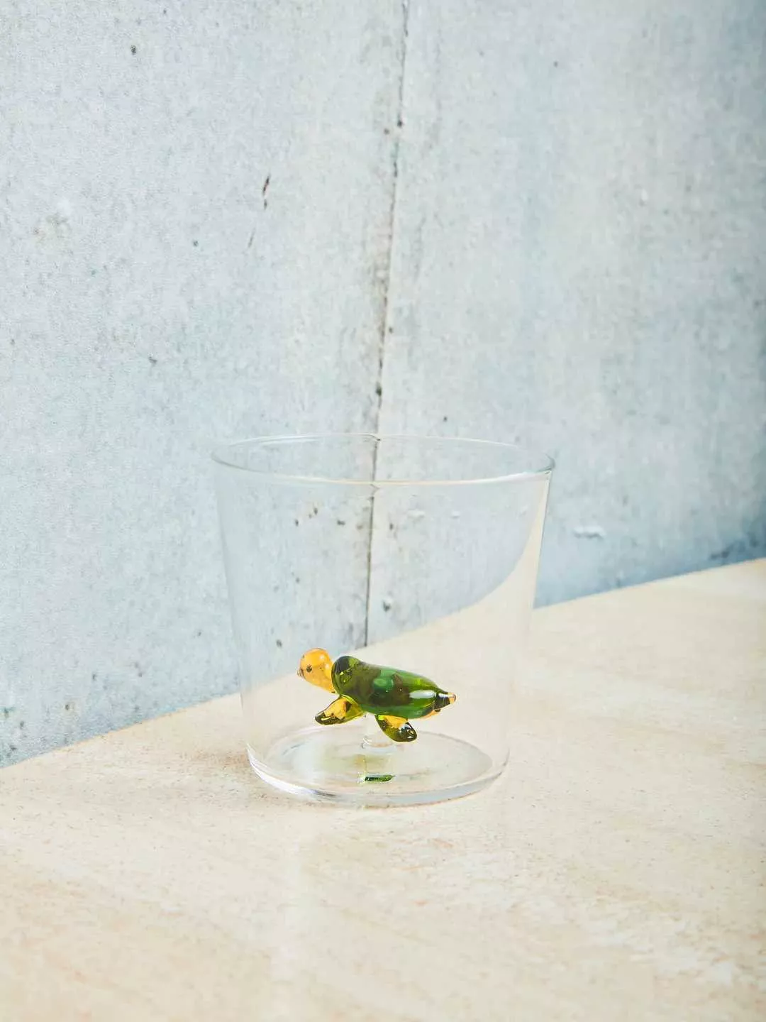 Склянка «Зелена черепаха» Ichendorf ANIMAL FARM, об'єм 0,32 л, висота 8,5 см (09352372) - Фото nav 3