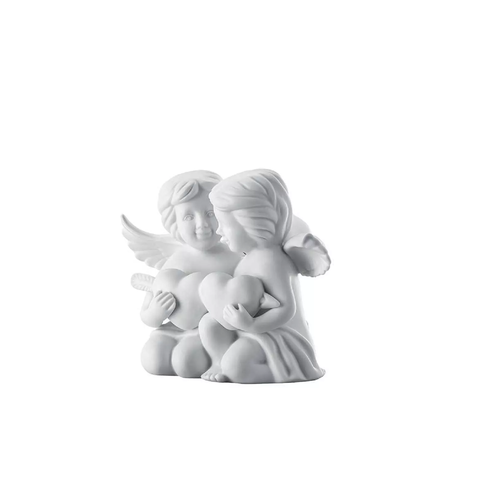 Статуетка "Пара янголів з серцем" 11 см Rosenthal Engel Gross Weiss Matt (69055-000102-90526) - Фото nav 6