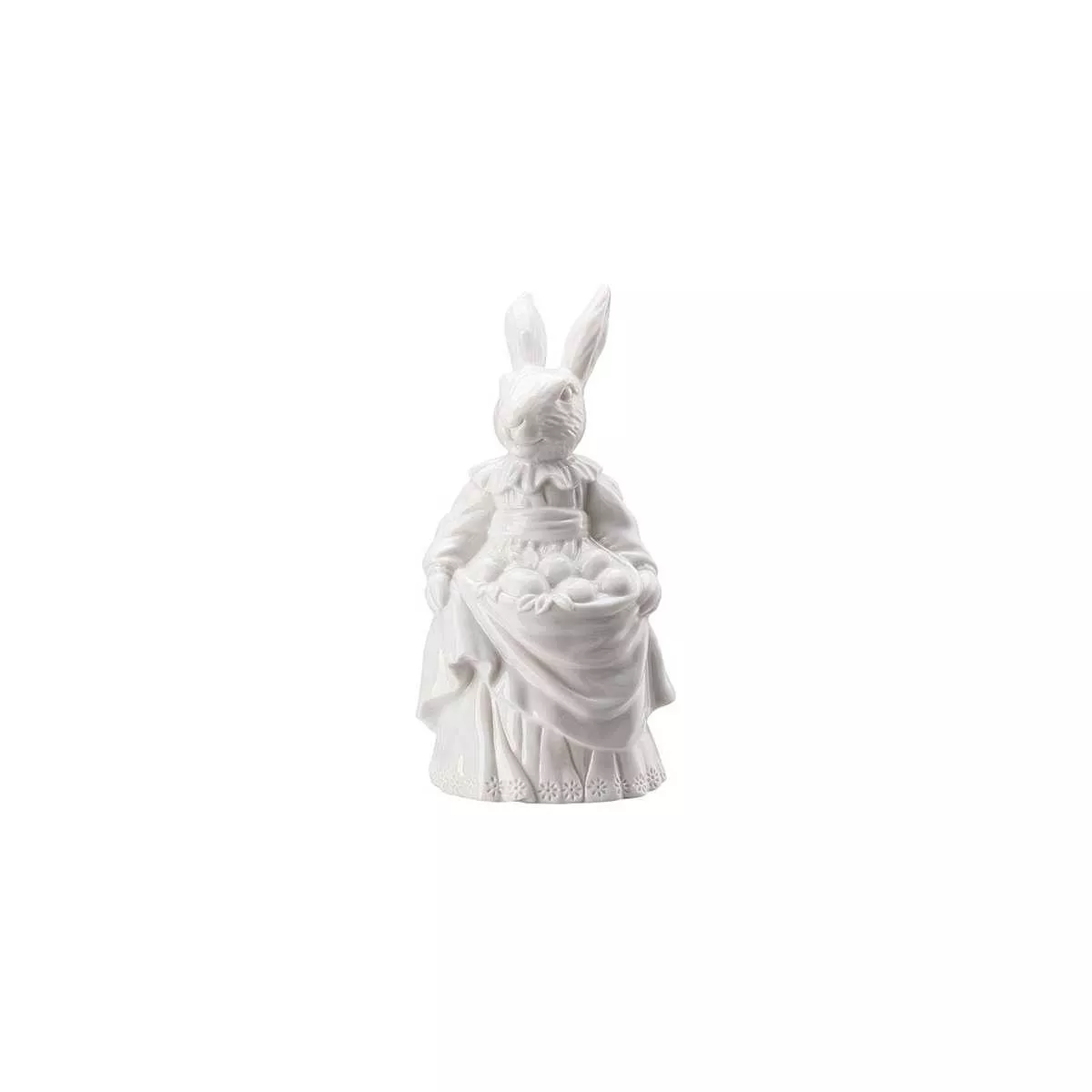 Статуэтка пасхальная «Леди кролик» белая Hutschenreuther Hasenfiguren Weiss, высота 13,3 см (02350-800001-88838) - Фото nav 2