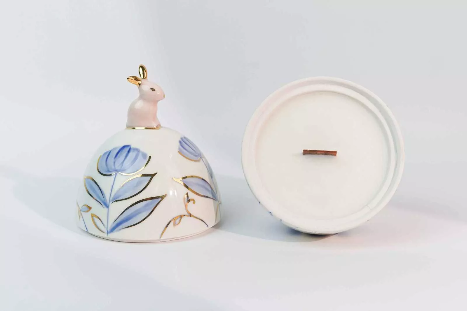 Свічка "Кролик" Art-Hall Ceramics Spring Collection, висота 19 см (SP-01010026) - Фото nav 3