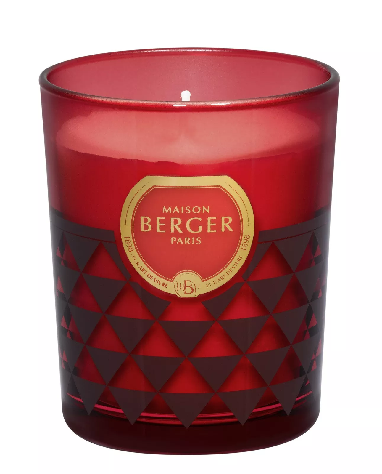 Свічка ароматизована Maison Berger Paris Clarity Burgundy, вага 180 г (6514) - Фото nav 1