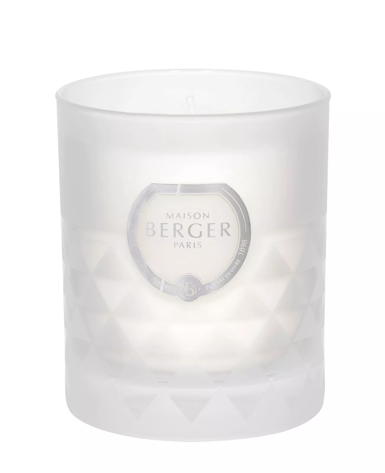 Свічка ароматизована Maison Berger Paris Clarity Frosted, вага 180 г (6436) - Фото nav 1