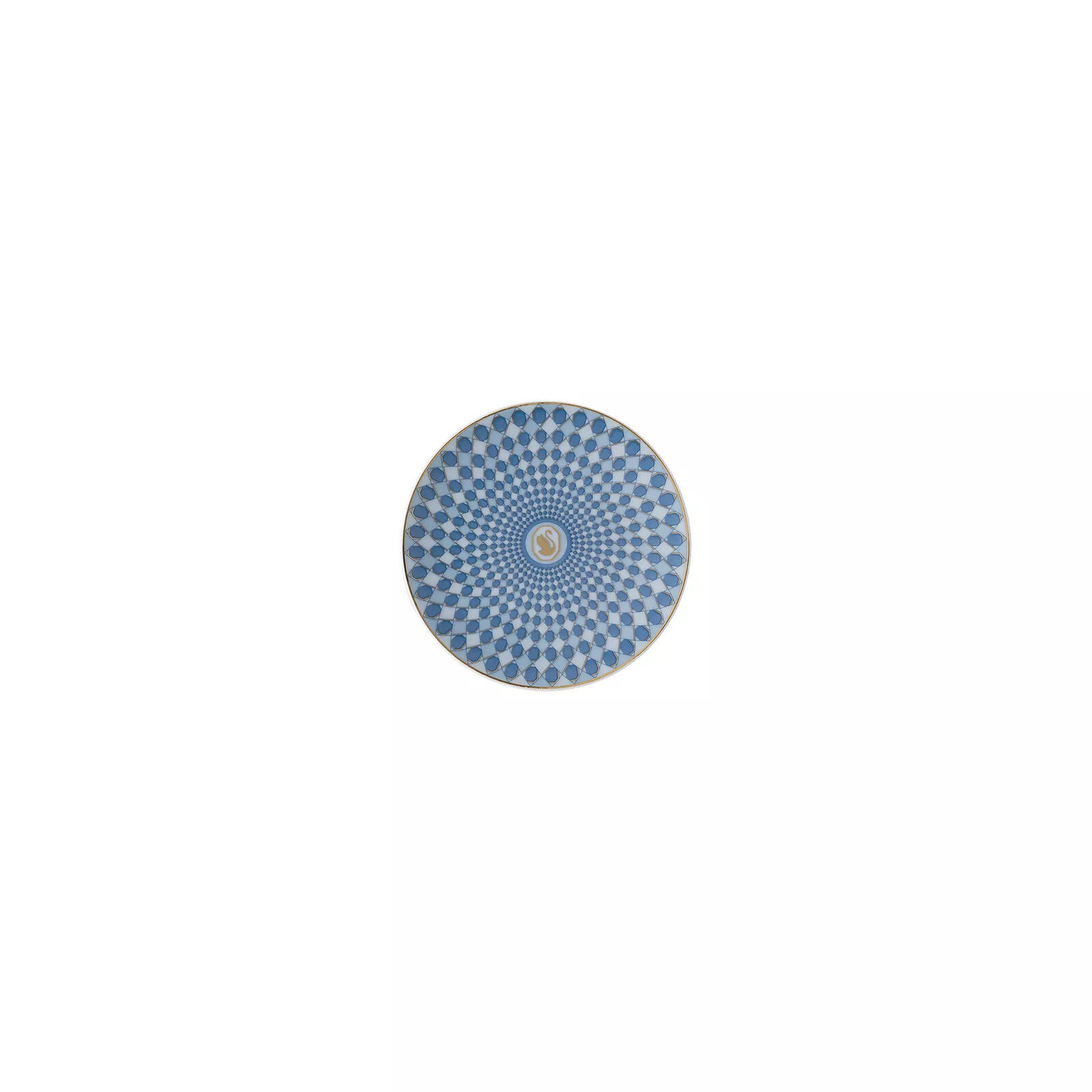 Тарелка Rosenthal Swarovski Signum Azure, диаметр 10 см (11280-426351-10850) - Фото nav 1