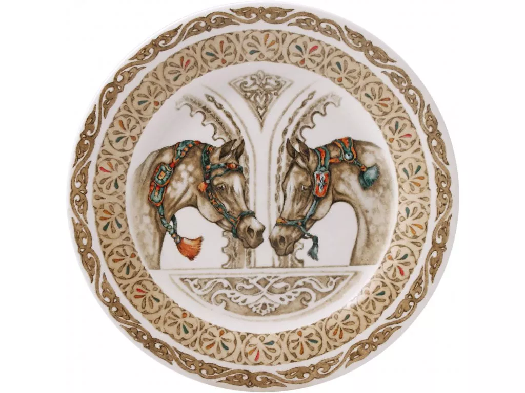Тарелка Gien Chevaux Du Vent, объем 16,5 см (1751APAI50) - Фото nav 1
