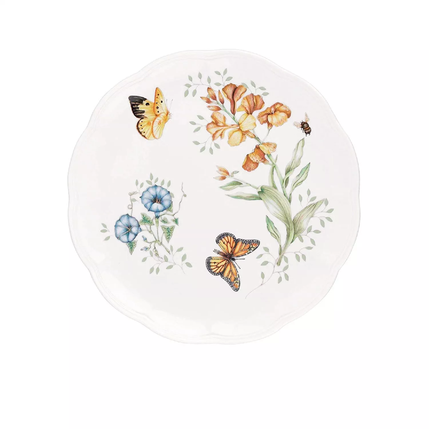 Тарелка Lenox Butterfly Meadow Monarch, диаметр 27,9 см (6083380) - Фото nav 2