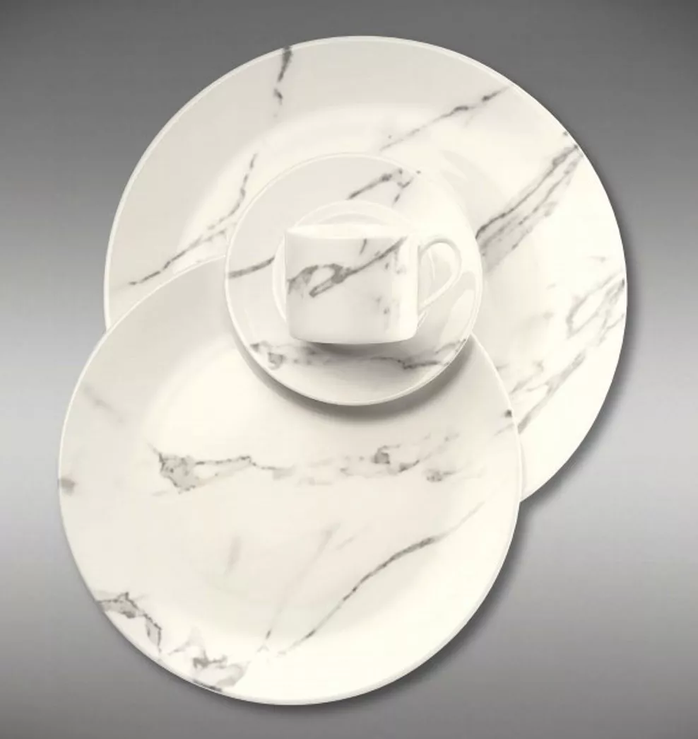 Тарелка десертная Dibbern Carrara, диаметр 21 см (03 021 065 00) - Фото nav 2