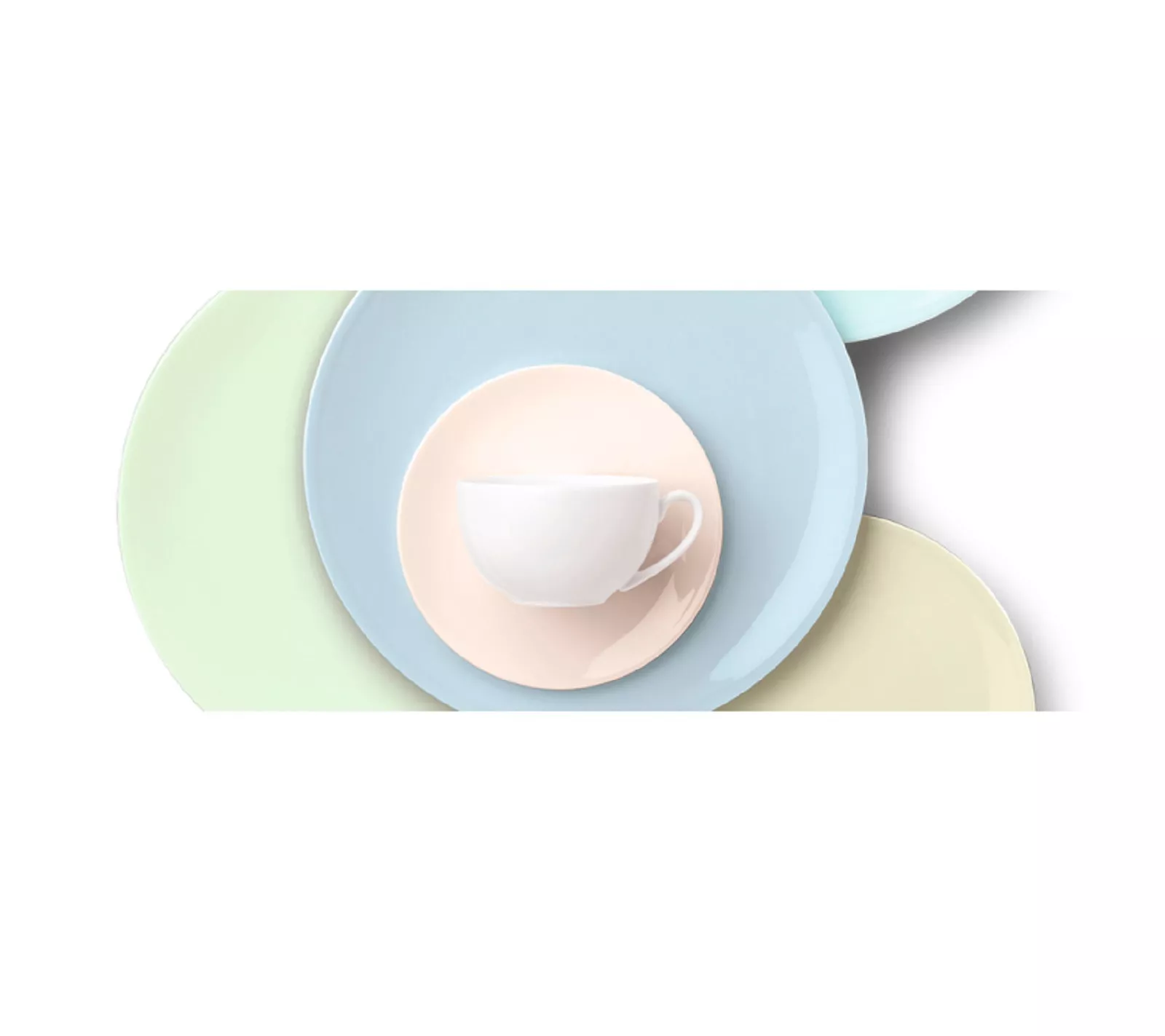 Тарелка десертная Dibbern Pastell Powder Pink, диаметр 21 см (03 021 115 04) - Фото nav 3