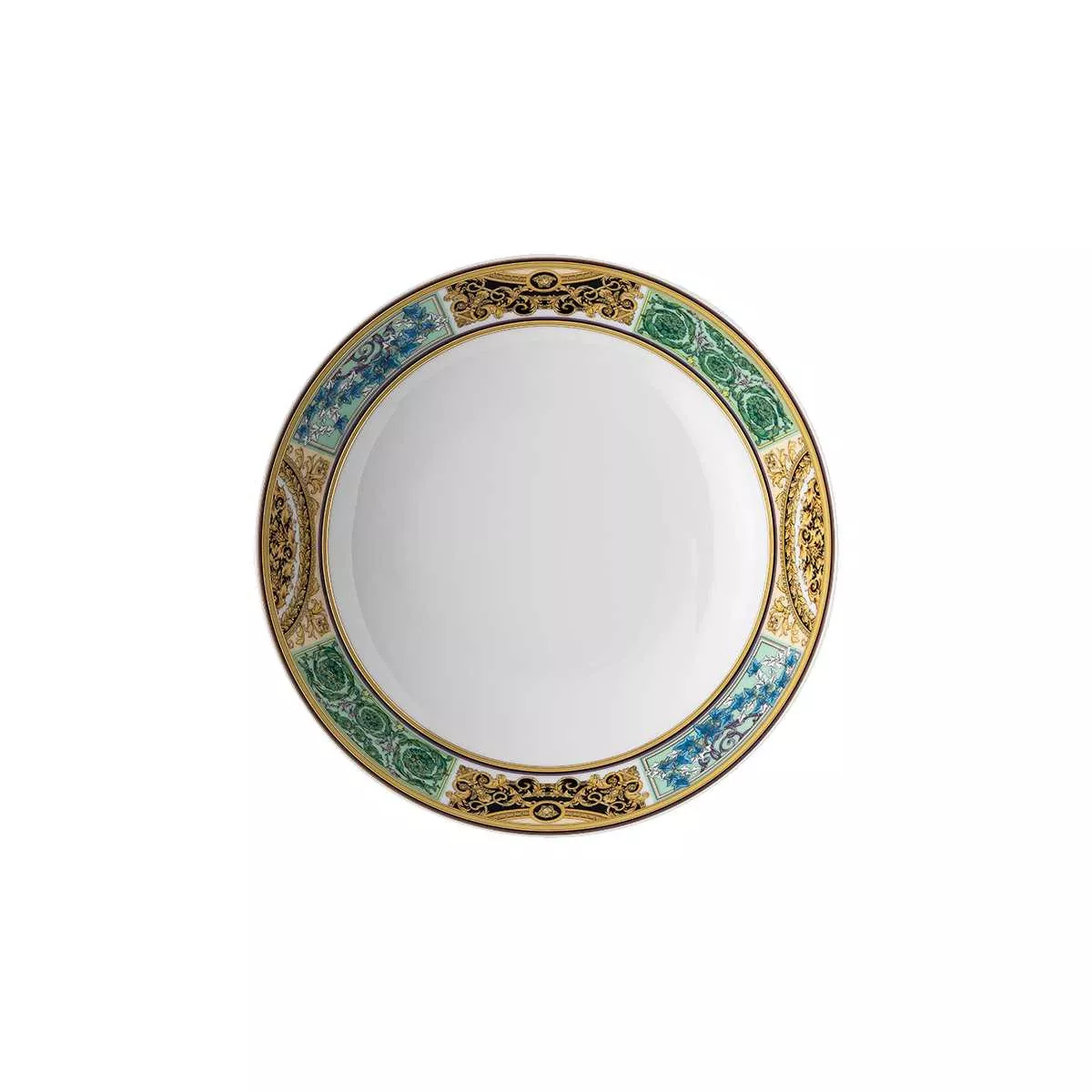 Тарелка глубокая 22 см Rosenthal Versace Barocco Mosaic (19335-403728-10322) - Фото nav 1
