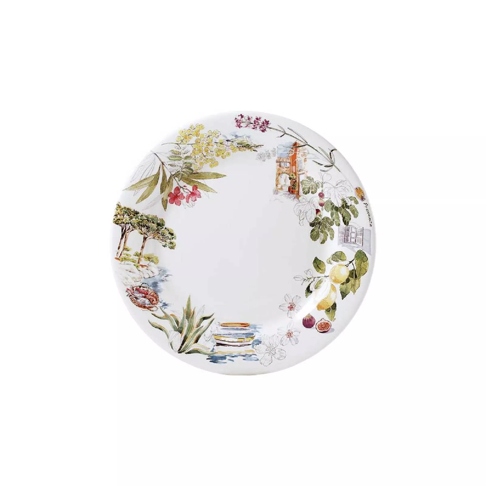 Тарелка обеденная Gien Provence, диаметр 27,4 см  (1774AEXT50) - Фото nav 1