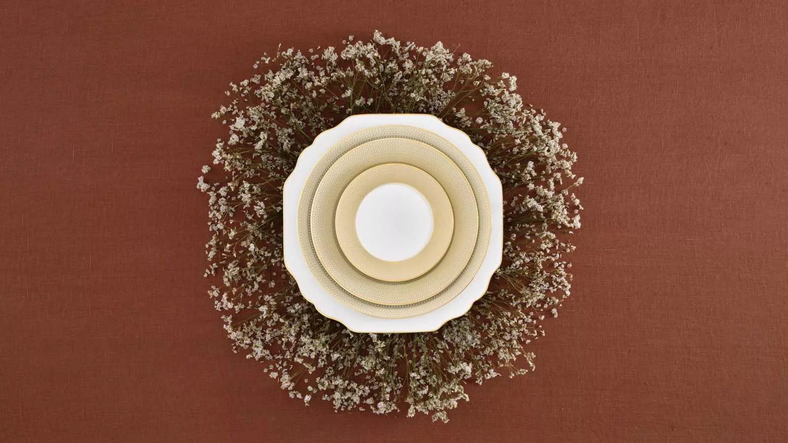 Тарелка обеденная 27 см Porcel Infinity (760511147) - Фото nav 3