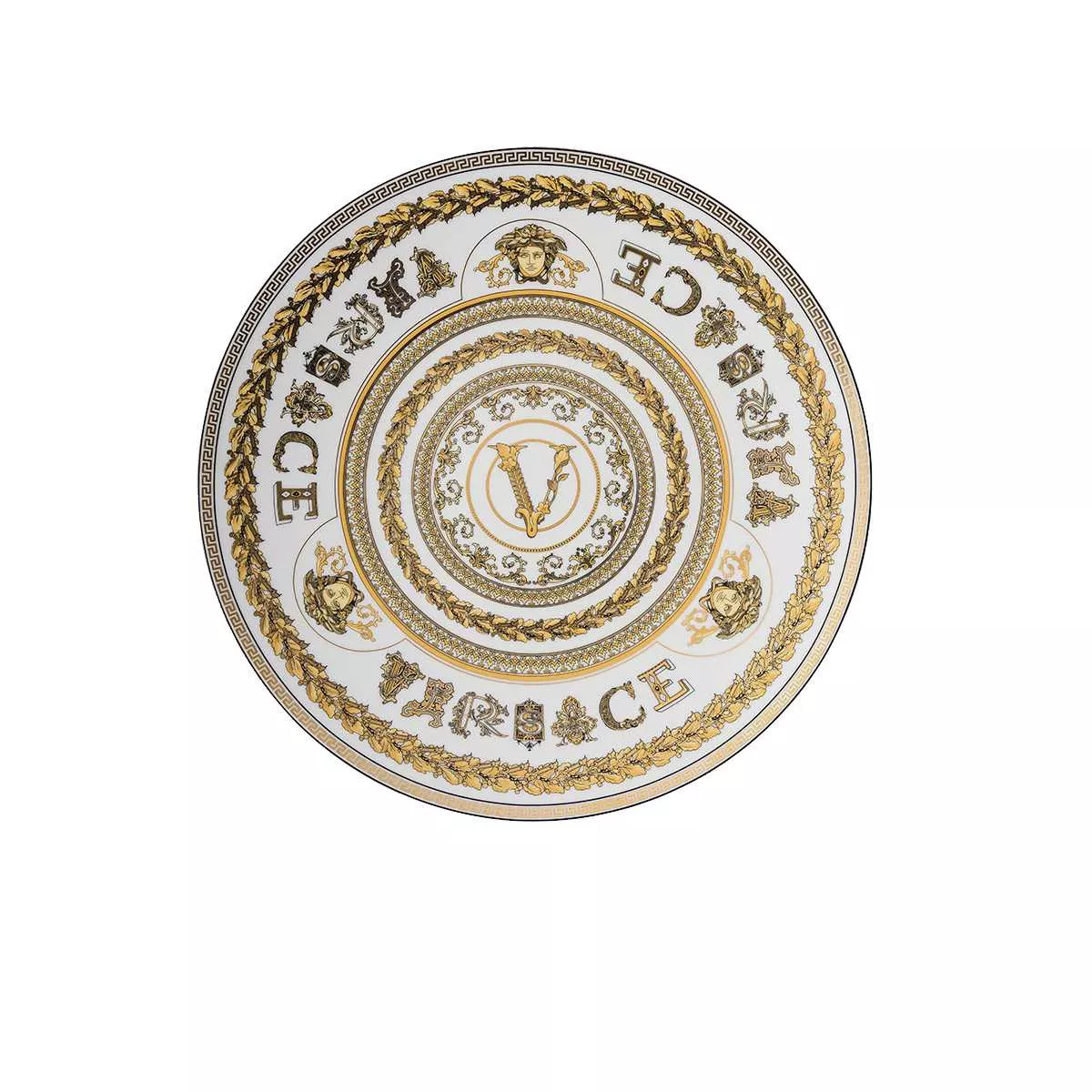 Тарелка сервировочная 33 см Rosenthal Versace Virtus Gala White (19335-403730-10263) - Фото nav 1