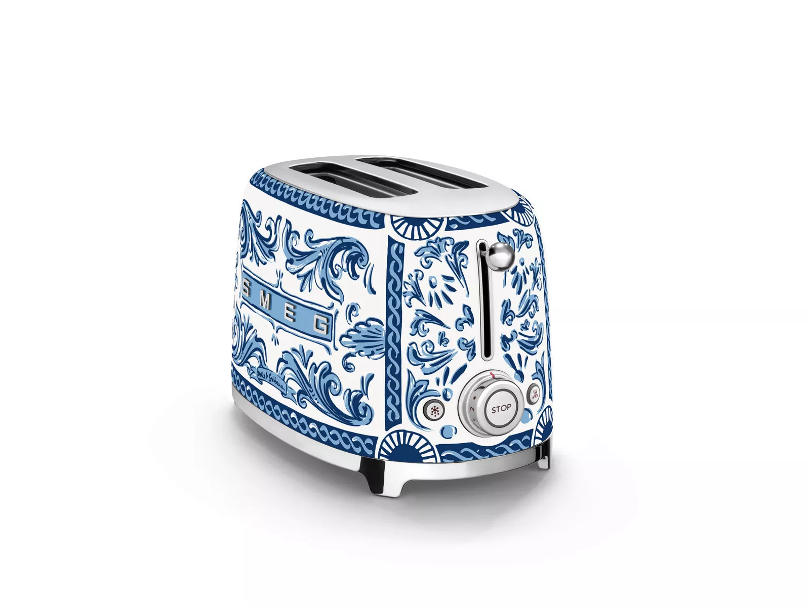 Тостер на 2 тости Smeg Dolce & Gabbana (TSF01DGBEU) - Фото nav 3