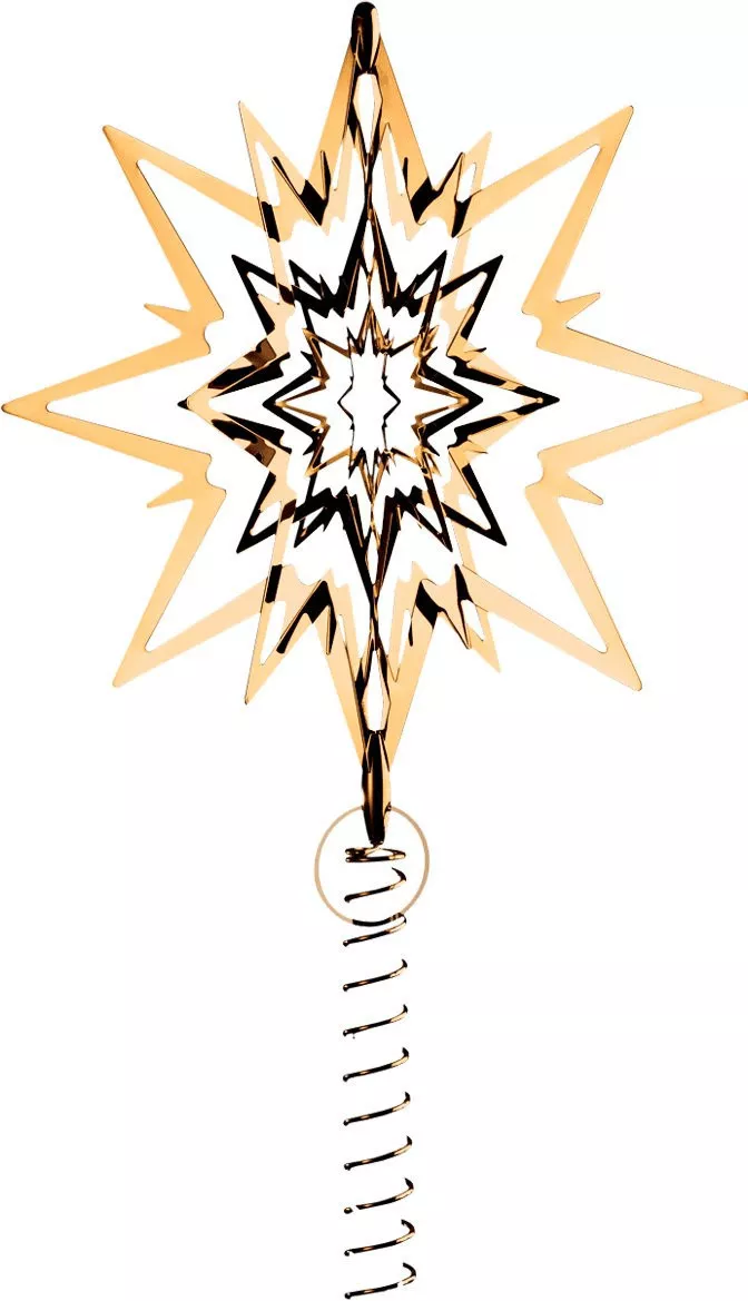 Украшение декоративное "звезда" Georg Jensen Top Stars Gold (3404996) - Фото nav 1