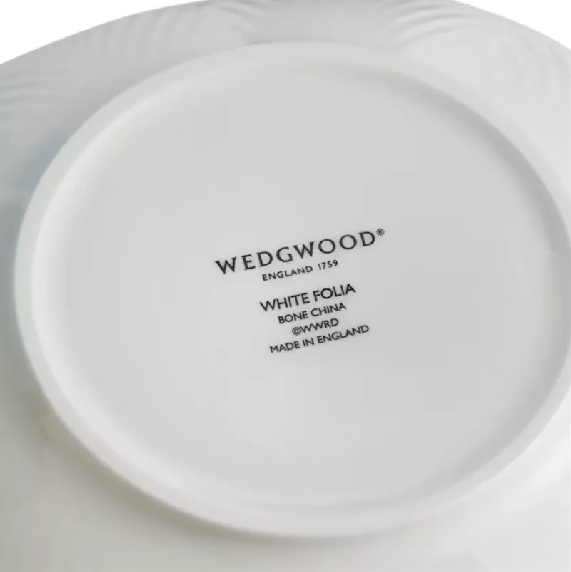 Ваза Wedgwood White Folia, высота 21 см (40032151) - Фото nav 3